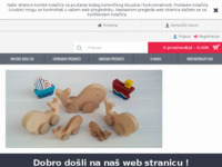 Frontpage screenshot for site: Drvene igračke, ukrasi i uporabni predmeti - Obrt za eko igračke (http://www.ekoigracke.hr)