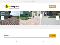 Frontpage screenshot for site: (http://www.betaplast.hr)