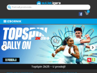 Frontpage screenshot for site: Svijet Igara - GameShop (http://www.svijet-igara.hr/)