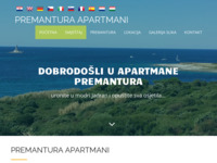 Frontpage screenshot for site: (http://premantura-apartments-danijel.hr)