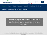 Frontpage screenshot for site: Damianus poslovna rješenja (http://damianus.hr)
