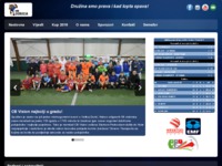 Frontpage screenshot for site: Mininogometni klub Gorica (http://mkgorica.hr)