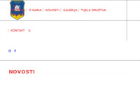 Frontpage screenshot for site: (http://www.dvdtresnjevka.hr)