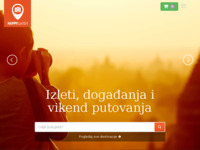 Frontpage screenshot for site: Izleti, putovanja, aktivnosti i posjeti - Happy To Visit (http://happytovisit.com/hr)