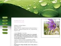 Frontpage screenshot for site: (http://www.homeopat.com.hr)