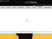Frontpage screenshot for site: Dobra Mačka - online trgovina (http://www.dobra-macka.com)