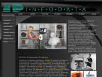 Frontpage screenshot for site: (http://www.infodata.hr)