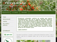Frontpage screenshot for site: OPG Ćuk Hrvoje (http://www.ekogoji-cuk.hr)
