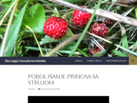 Frontpage screenshot for site: (http://organicekohr.wordpress.com)