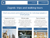 Frontpage screenshot for site: (http://www.excursions-and-services-heinrich.hr/)