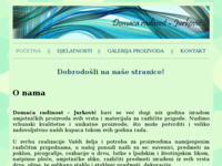 Slika naslovnice sjedišta: Domaća radinost - Jurković (http://www.domacaradinost-jurkovic.hr)