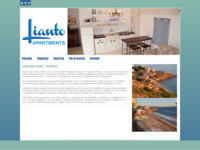 Frontpage screenshot for site: Apartmani Lianto - Drašnice (http://lianto.net/)
