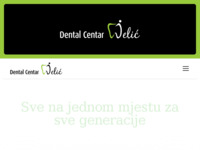 Frontpage screenshot for site: Dental Centar Jelić (http://www.dentalcentarjelic.hr)