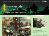 Slika naslovnice sjedišta: USPDR - Udruga specijalne policije iz domovinskog rata (http://www.uspdr-orao.hr)