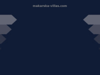 Frontpage screenshot for site: Makarska Villas (http://www.makarska-villas.com)