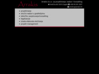 Frontpage screenshot for site: Arrakis d.o.o. (http://www.arrakis.hr)
