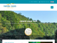 Frontpage screenshot for site: Nerida Oasis Muslim Travel Agency Croatia (http://nerida-oasis.com/)