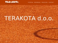 Frontpage screenshot for site: (http://www.terakota.hr)