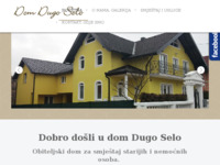 Frontpage screenshot for site: (http://www.dom-dugoselo.com)