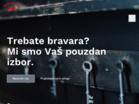 Frontpage screenshot for site: Bravar Vještica - hitne intervencije (http://www.bravevjestica.hr)