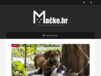 Frontpage screenshot for site: (http://www.macke.hr)