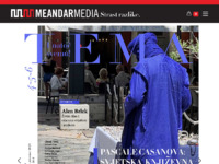 Frontpage screenshot for site: (http://www.meandar.hr/)