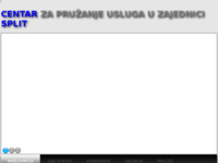 Frontpage screenshot for site: Dom za odgoj djece i mladeži Split (http://www.dzo-split.hr)