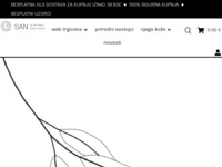 Frontpage screenshot for site: SAN prirodna kozmetika - Doživite san prirode na svojoj koži (http://www.san10.hr)
