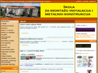 Slika naslovnice sjedišta: Škola za montažu instalacija i metalnih konstrukcija Zagreb (http://www.smimk.hr)