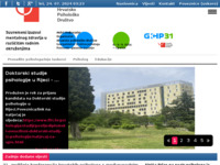 Frontpage screenshot for site: Hrvatsko psihološko društvo (http://www.psihologija.hr)