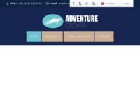 Frontpage screenshot for site: (http://rent-a-boat-jetski-duce.com.hr)