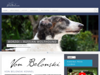 Frontpage screenshot for site: Von Belonski - uzgajivačnica ruskih hrtova (http://von-belonski.hr/)