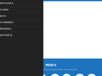 Frontpage screenshot for site: Media X (http://media-x.hr)