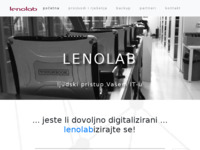 Frontpage screenshot for site: Lenolab rješenja (http://www.lenolab.hr)