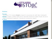 Frontpage screenshot for site: (http://www.stolarija-ostojic.hr)