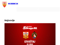 Frontpage screenshot for site: Nogometni klub Grobničan (http://nkgrobnican.hr)