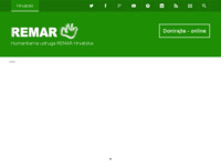 Frontpage screenshot for site: Remar Centar (http://www.remarcroatia.hr)
