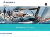 Frontpage screenshot for site: (http://www.dn-nautica.com/index_hr.html)