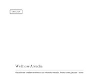 Frontpage screenshot for site: (http://www.arcadia-wellnesspark.hr)