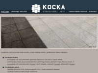 Frontpage screenshot for site: Kocka (http://www.kocka-go.hr)