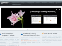 Frontpage screenshot for site: Vadis d.o.o. - knjigovodstveni servis i usluge poreznog savjetovanja (http://www.vadis.hr/)