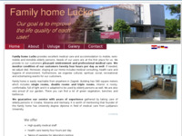 Frontpage screenshot for site: Obiteljski Dom Lučko (http://www.dom-lucko.com.hr)
