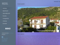 Frontpage screenshot for site: Apartmani Manjarema - Komiža, otok Vis (http://www.apartmani-manjarema-fadic.hr)
