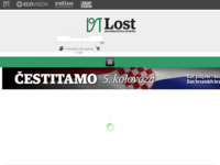 Frontpage screenshot for site: Lost d.o.o. IT distribucija (http://www.lost.hr)
