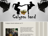 Frontpage screenshot for site: (http://www.calypsoband.com.hr)
