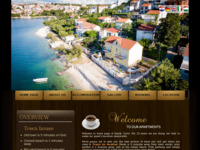 Frontpage screenshot for site: Apartmani obitelji Ćurić (http://www.family-curic.com)
