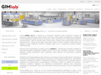 Frontpage screenshot for site: GIMlab d.o.o. (http://www.gimlab.hr)