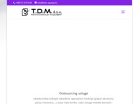 Frontpage screenshot for site: T.D.M. d.o.o. - Računovodstvo po Vašoj mjeri! (http://www.tdm-opatija.hr)