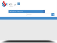 Frontpage screenshot for site: Ri Klima Opatija d.o.o. (http://www.ri-klima.hr/)