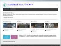 Frontpage screenshot for site: Tehnostil d.o.o. Zagreb (http://tehnostil.hr)